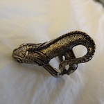 Cool Unique Metal Reptile Ring is being swapped online for free