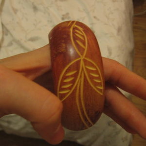 Wooden Bangle Bracelet is being swapped online for free