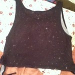Galaxy saber tooth tiger crop top is being swapped online for free