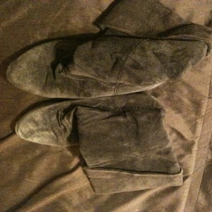 Brown Suede Boots - size 8 is being swapped online for free