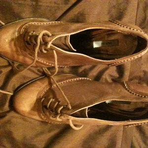 Kimchi Blue by UO Brown Booties - size 8 is being swapped online for free