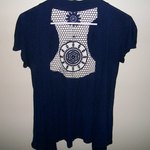 Blue Top Lacy Back is being swapped online for free