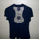 Blue Top Lacy Back is being swapped online for free