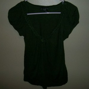 ONE CLOTHING GREEN TOP is being swapped online for free