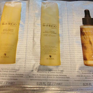 Alterna BAMBOO hair samples is being swapped online for free