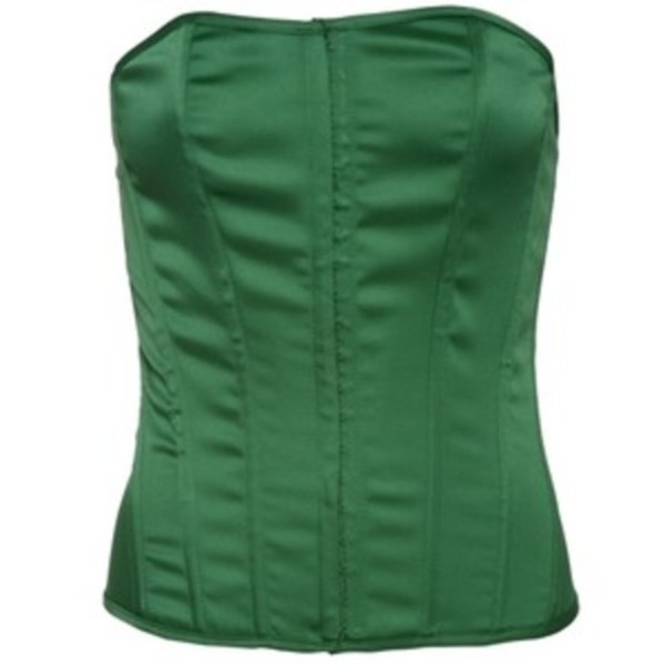 Charlotte Russe Green Corset Sz M is being swapped online for free