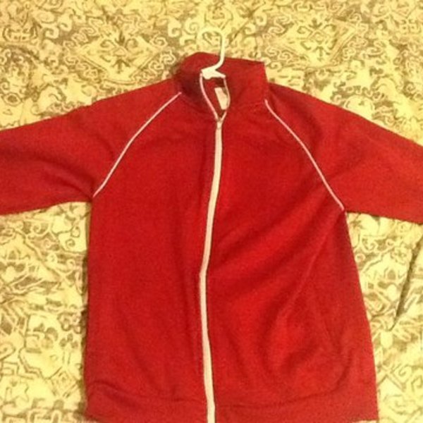 Red Track Jacket is being swapped online for free