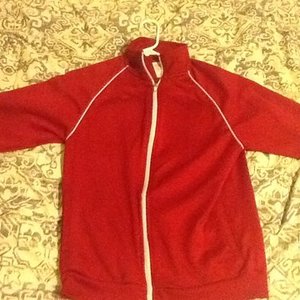 Red Track Jacket is being swapped online for free