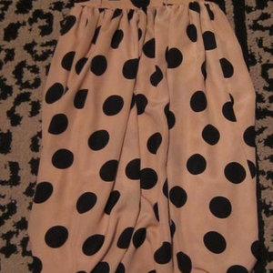 Polka dot high waisted skirt.  is being swapped online for free