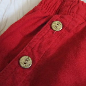 Cute red skirt with anchor buttons is being swapped online for free