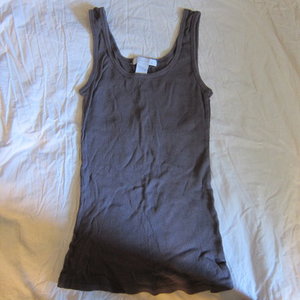 Brown Charlotte Russe ribbed tank is being swapped online for free