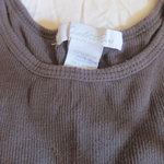 Brown Charlotte Russe ribbed tank is being swapped online for free