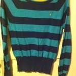 american eagle blue stripe sweater is being swapped online for free