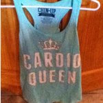NWOT cardio queen tank is being swapped online for free
