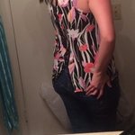 Urban outfitters floral hook eye corset back sz m is being swapped online for free