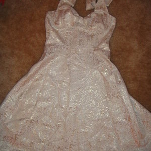 F21 Golden Dress size M is being swapped online for free