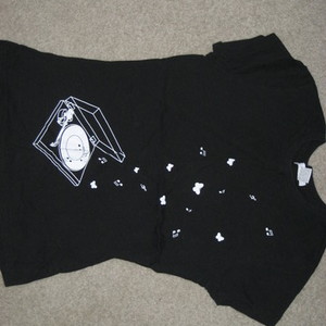 Cute Black tee is being swapped online for free