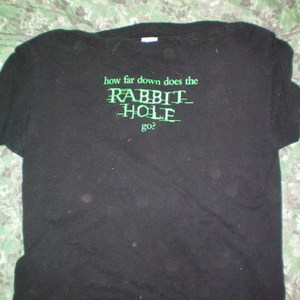 Black Rabbit Hole Tee is being swapped online for free