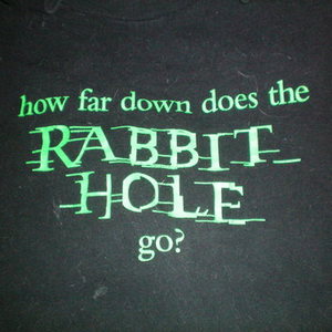 Black Rabbit Hole Tee is being swapped online for free