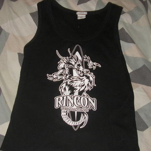 Black ribbed tank top,M is being swapped online for free