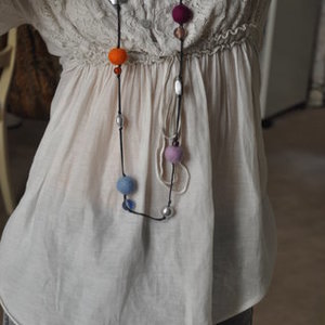 Milled Wool Necklace is being swapped online for free