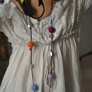 Milled Wool Necklace is being swapped online for free