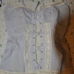 Very cute lace top  is being swapped online for free