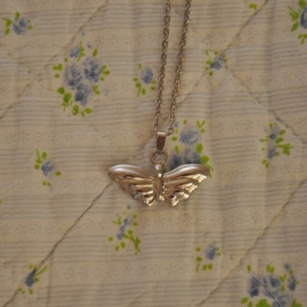 Butterfly necklace is being swapped online for free