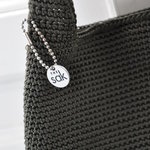 the sak military green hand knitted bag is being swapped online for free