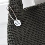 the sak military green hand knitted bag is being swapped online for free