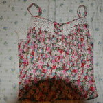 cute flowered tank top is being swapped online for free