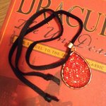 Drop of blood choker necklace is being swapped online for free