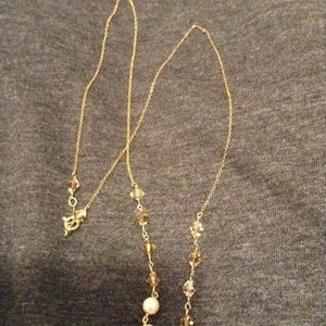 Long and dainty necklace *handmade* is being swapped online for free