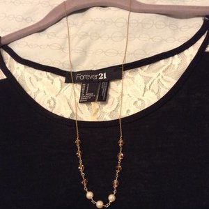 Long and dainty necklace *handmade* is being swapped online for free