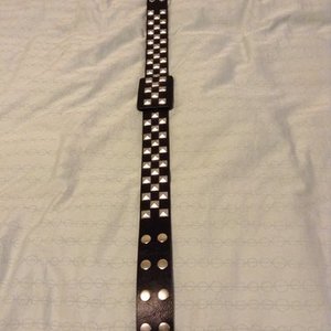 Celeb Style Studded Belt small is being swapped online for free