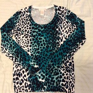 Green Animal Print Sweater is being swapped online for free