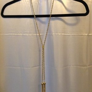 Long double tassel necklace is being swapped online for free