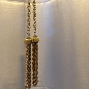 Long double tassel necklace is being swapped online for free