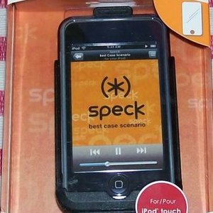 NIP Speck See Thru Hard Shell Case for iPod touch Smoke is being swapped online for free