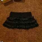 Sexy Black Lace Mini Skirt Size SM is being swapped online for free