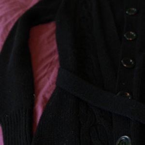 Long black sweater is being swapped online for free