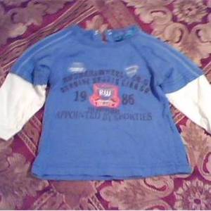 PENDING 12M shirt 100% cotton is being swapped online for free