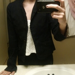 Black Structured Blazer is being swapped online for free