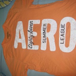 Mens Aeropostale Orange Medium is being swapped online for free