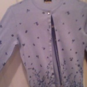 Womens blue/purple sweater Medium  is being swapped online for free