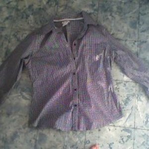 At Last Dressy Checkered Shirt XL/L is being swapped online for free