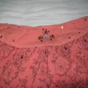 Vintage Boho Pink Skirt Medium  is being swapped online for free