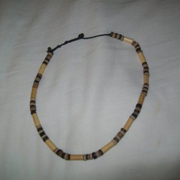 Brown Wooden Necklace is being swapped online for free