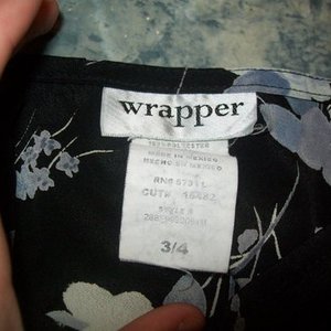 Wrapper Long Black Skirt 3/4 is being swapped online for free