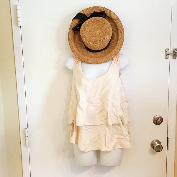 Philosophy Crochet Ruffled Tank is being swapped online for free